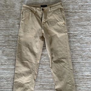 American Eagle Extreme Flex Slim Straight Khakis
